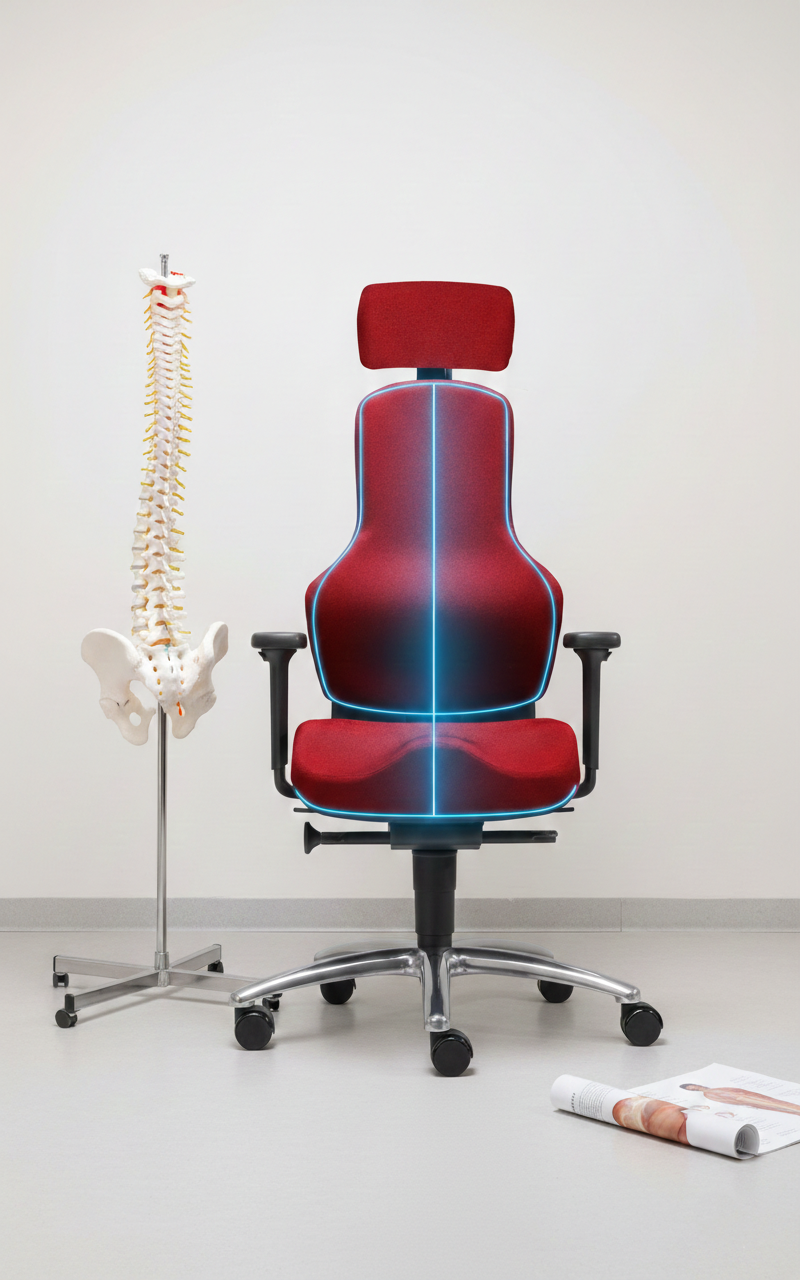 Skoliose Bürostuhl