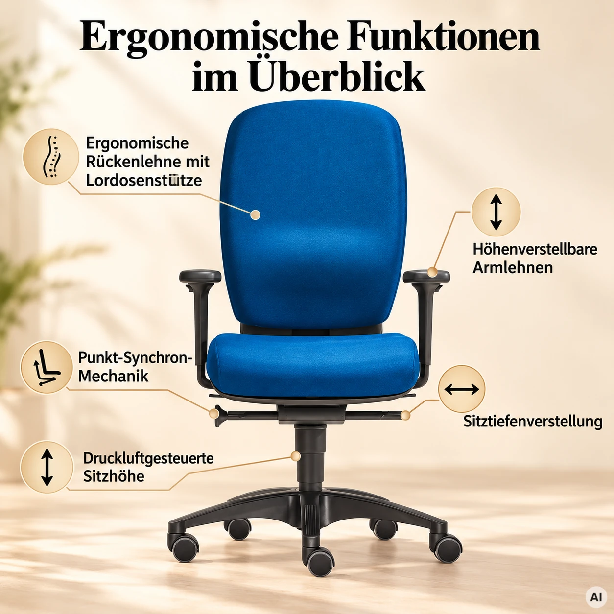 Office Balance M - Hochwertiger Drehstuhl